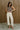 Mariah Cream Denim Pants - full front view