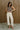 Mariah Cream Denim Pants - full front view
