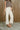 Mariah Cream Denim Pants - frontal side view