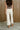 Mariah Cream Denim Pants - back  view