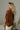 Aubrey Brown Braid Short Sleeve Top- back side view