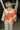 Rylee Orange Multi Floral Top- back view