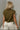 Charlie Dark Olive High Neck Top- back view