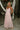 Elliana Baby Pink Eyelet Midi Dress- front view