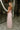 Elliana Baby Pink Eyelet Midi Dress- back side view