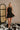 Vera Black Mini Flare Skirt- full body view