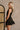 Vera Black Cropped Sleeveless Tank- side view