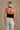 Brooke Black & Gold Medallion Halter Tank- back view