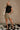 Charlie Black High Neck Top- full body view
