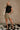 Charlie Black High Neck Top- full body view