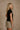 Charlie Black High Neck Top- side view
