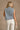 Daphne Washed Denim Button-Up Vest- full back view