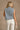 Daphne Washed Denim Button-Up Vest- full back view