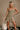 Briella Washed Leopard Denim Flare Mini Dress- front view