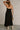 Destiny Black & White Floral Midi Dress- full back view