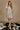 Amber White & Black Stripe Flare Mini Dress- full body view