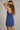 Nora Blue Eyelet Halter Mini Dress - side