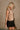 Rachel Tan & Black Button-Up Knit Tank - side view