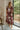 Madeline Burgundy Floral Midi Dress - full front view