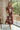 Madeline Burgundy Floral Midi Dress - full body front view