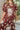 Madeline Burgundy Floral Midi Dress - close front view