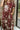 Madeline Burgundy Floral Midi Dress - frontal view