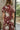 Madeline Burgundy Floral Midi Dress - upper body back view