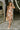 Janine Brown & Cream Floral Midi Wrap Dress - full body front view