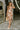 Janine Brown & Cream Floral Midi Wrap Dress - full body front view