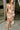 Janine Brown & Cream Floral Midi Wrap Dress - front view