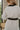Alice Black & Cream Striped Long Sleeve Dress - close up back view 