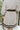 Alice Black & Cream Striped Long Sleeve Dress - close up lower back view 