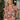 Julia Burgundy Floral Short Sleeve Top - front view