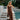 Rue Brown Scalloped Strapless Midi Dress - full body front view