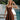 Rue Brown Scalloped Strapless Midi Dress - front view
