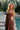 Rue Brown Scalloped Strapless Midi Dress - upper side view