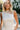 Veda Off White Satin & Lace Midi Dress - close upper front view