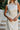 Veda Off White Satin & Lace Midi Dress - close up