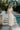 Veda Off White Satin & Lace Midi Dress - full body back