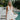 Chantel White Bow Back Mini Dress - front view