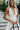 Chantel White Bow Back Mini Dress - close up front