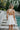 Chantel White Bow Back Mini Dress - view of back