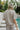 Kendra Taupe Short Sleeve Top - back view