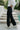 Kinsley Black Bubble Flare Pants - side