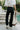 Kinsley Black Bubble Flare Pants - back view