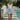 Lia Light Wash Denim Skort - full body front view