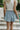 Lia Light Wash Denim Skort - back view