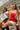 Ashton Crimson Red Tank Top - frotnal side view