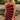 Lia Crimson Scalloped Mini Dress - front view