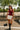 Olivia Maroon & White Floral Tank - full body front view
